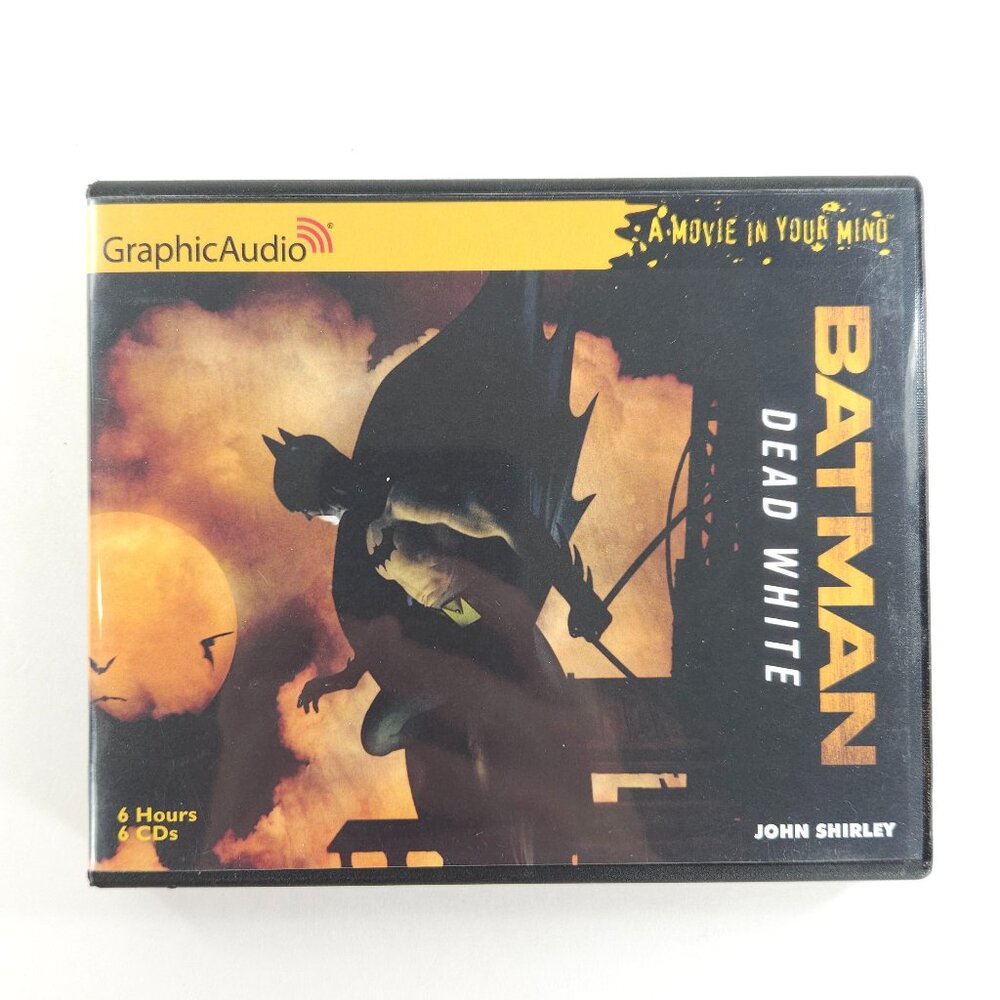 BATMAN DEAD WHITE - DC COMICS - GRAPHIC AUDIO 6xCD'S 6HOURS